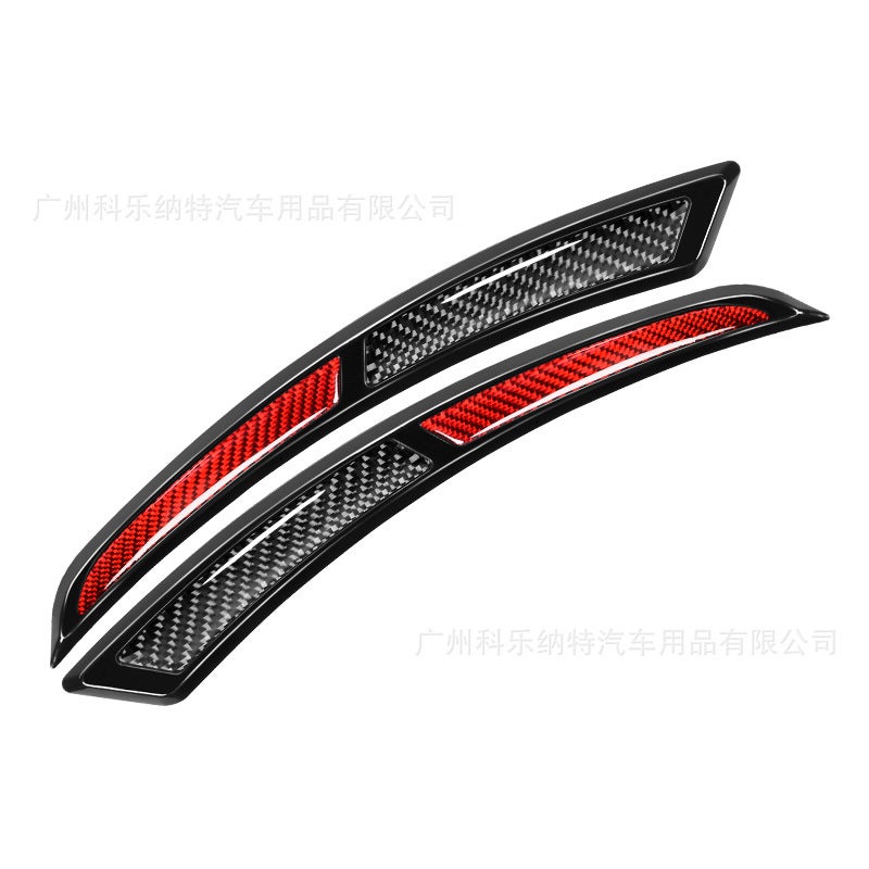 Generic New Carbon Fiber Car Fender Flares TPU Pure Red [no label]]  - Image 3