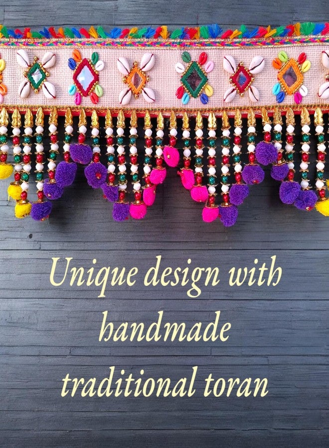 DK trades® Best Handmade Entrance Main Door Hanging Toran Art Bandarwal for House Decoration, Diwali Decoration Toran | Hangings for for Mandir - Image 2