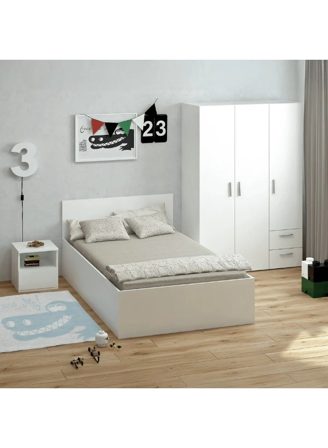 هاوزيت طقم غرفة نوم MDF أبيض  - Image 1