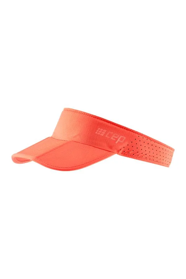 CEP CEP - The Run Visor Coral Unisex One Size