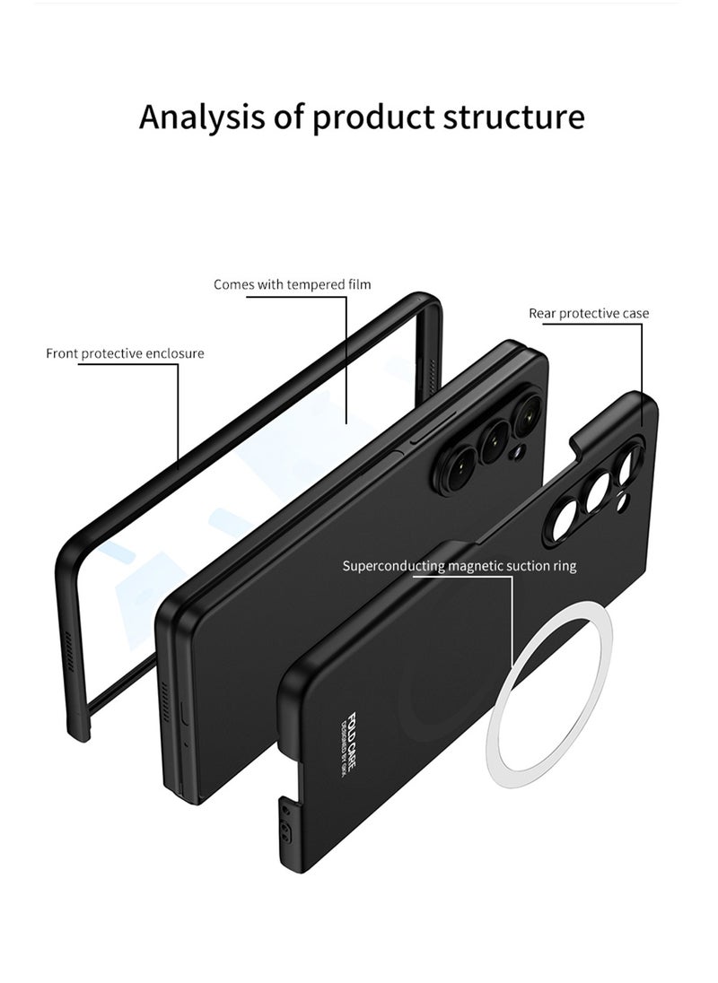 GKK - Gkk Compatible With Samsung Galaxy Z Fold 5 Mag_esaffe (silver) - Image 1
