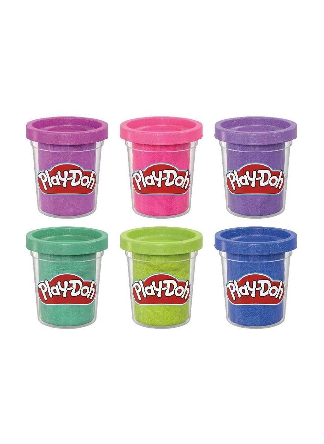 Play-Doh Sparkle Compound 2.0 Collection (340 G , 6 Pack)  - Image 2