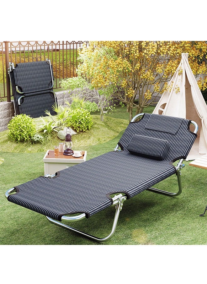 Folding Bed Recliner,Outdoor Camping Recliner,Portable Design,Easy to Adjust,Suitable for Office/Outdoor Barbecue/Patio Party(160*55*36cm) - pzsku/Z8B998B2A85B05044C1AAZ/45/_/1730878152/d8e4c7d5-4ffb-436f-bbc8-10de6050d935