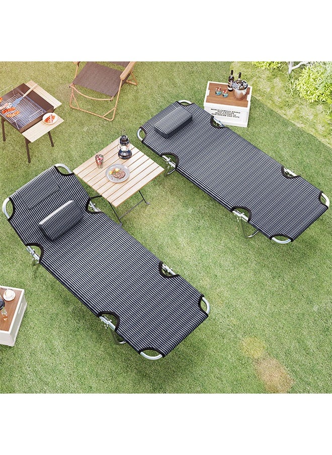 Folding Bed Recliner,Outdoor Camping Recliner,Portable Design,Easy to Adjust,Suitable for Office/Outdoor Barbecue/Patio Party(160*55*36cm) - pzsku/Z8B998B2A85B05044C1AAZ/45/_/1730878408/5e077d53-1371-4f7f-bdaa-eec2b97a5551