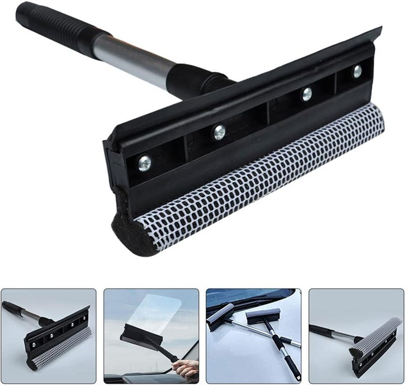 klarako Window Squeegee - Professional Double Glazed Window Glass, Window Cleaner Shower Glass Wiper Scraper Cleaner for Glass Car Window - Image 3