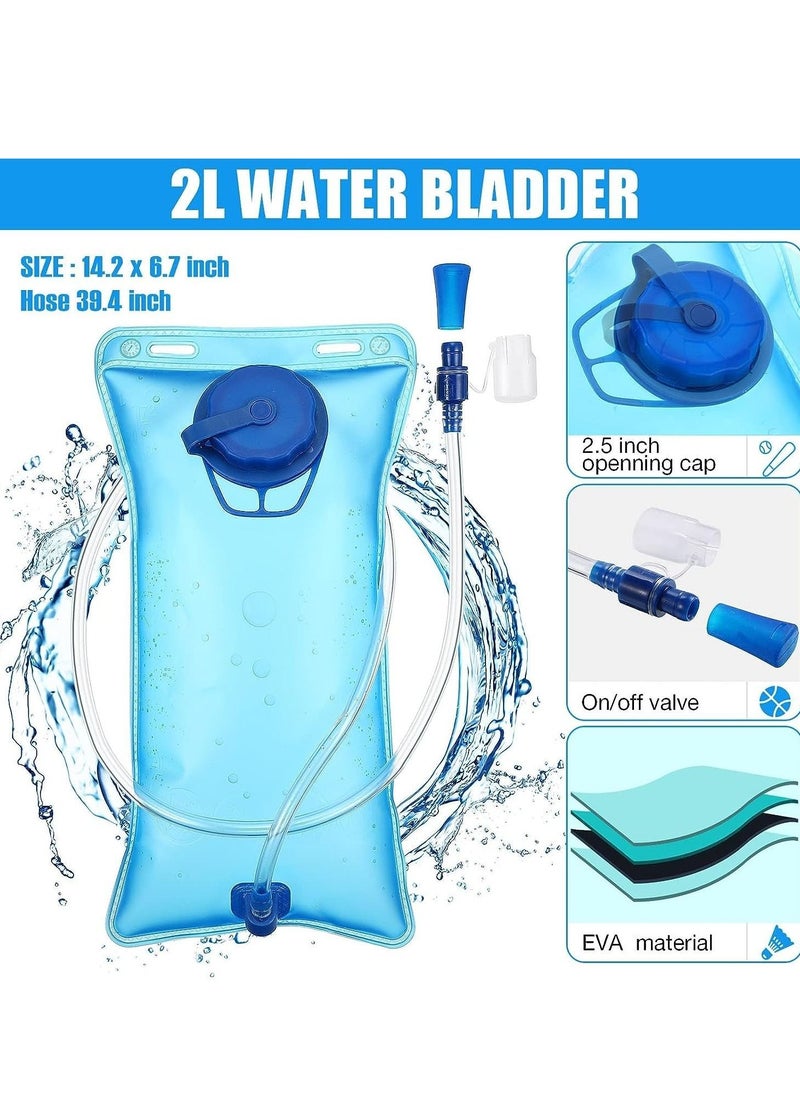 Y&D 2 Pack Hydration Backpack Pack, Lightweight Water with 2l Bladder, Bladder Hiking Running Cycling Biking for Men Women  - Image 4