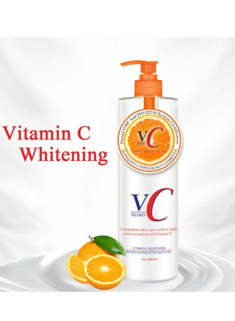 Disaar Vitamin C Skin Whitening Body Lotion 480ml - Image 4