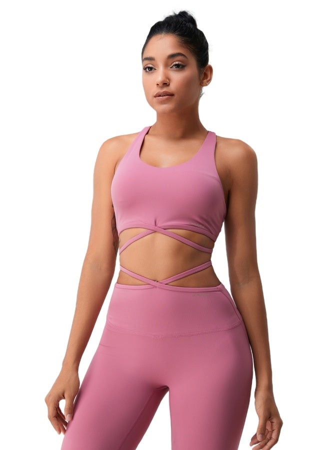 KAWN.YOGA Womens X Back Sports Bra  - Image 1