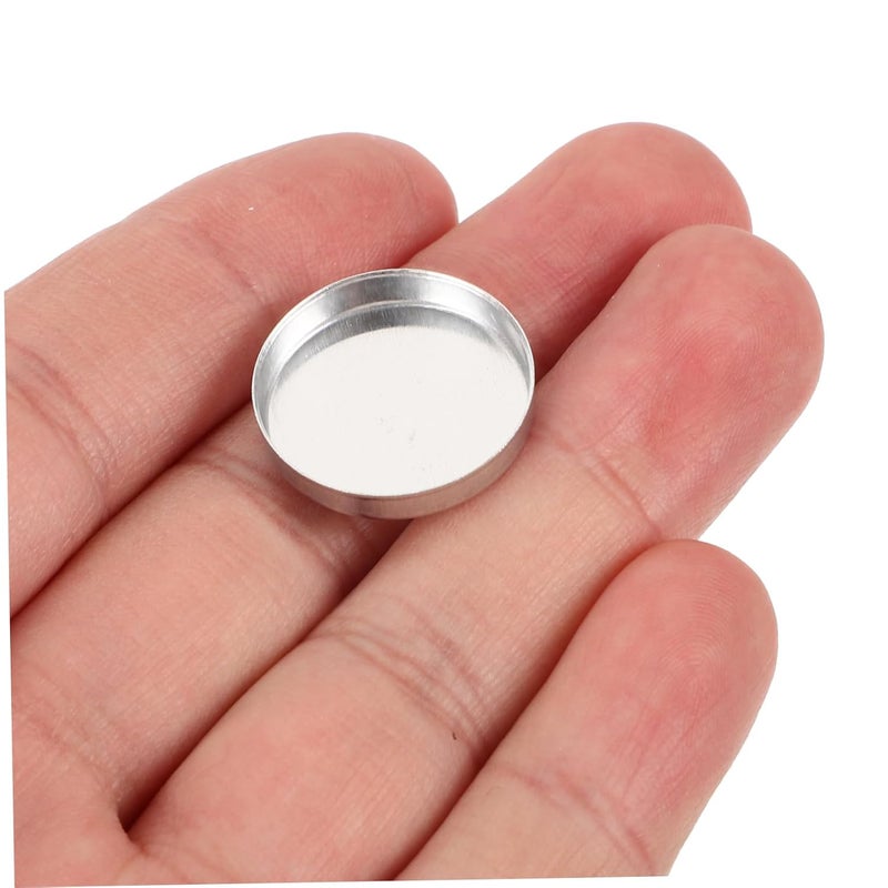 10 قطعة من أواني ظلال العيون الصغيرة الفارغة من الألومنيوم صينية مكياج لتنظيم مستحضرات التجميل DIY - Image 5