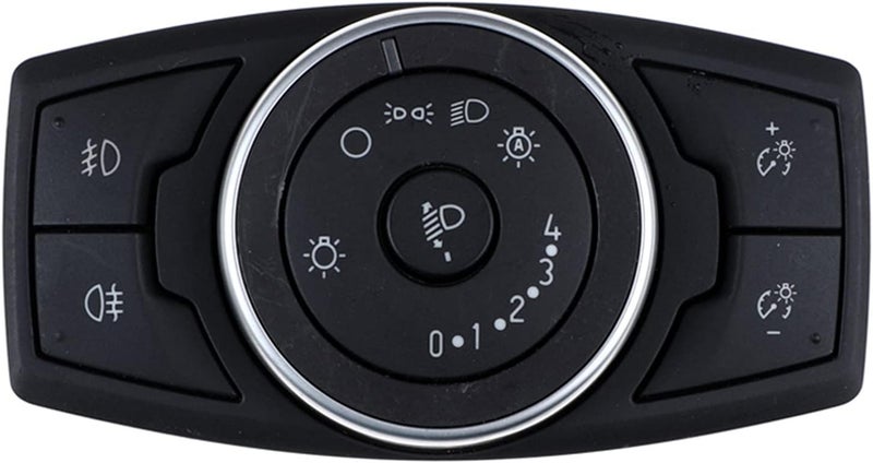 DEMULAX Headlight Fog Light Control Switch for Ford - Image 1
