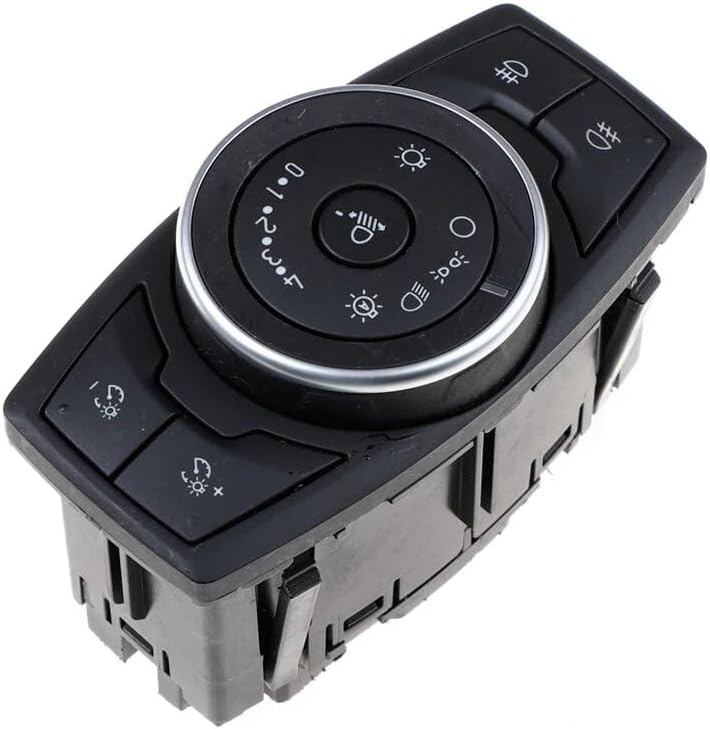 DEMULAX Headlight Fog Light Control Switch for Ford - Image 3