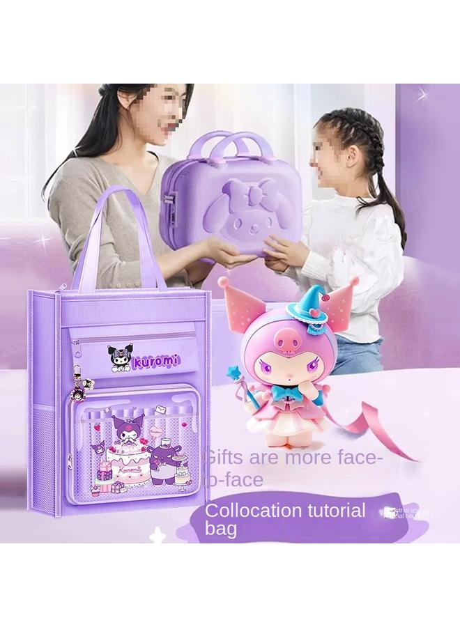 Bluejw Kulomi Stationery Suit Gift Box For Girls School Opening Gift Bag Sanrio Kulomi Hand Account For Children And Young Children - Image 5