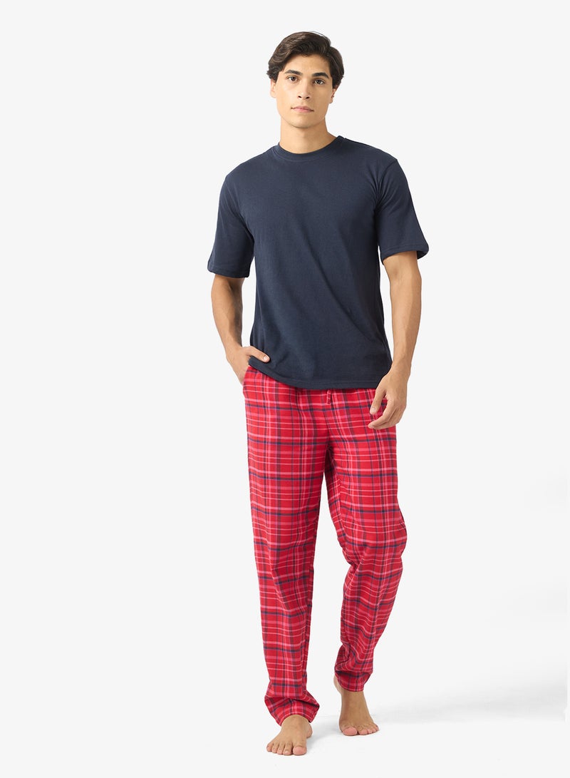 Robert Wood Nightwear T-Shirt & Pants Set - Image 1