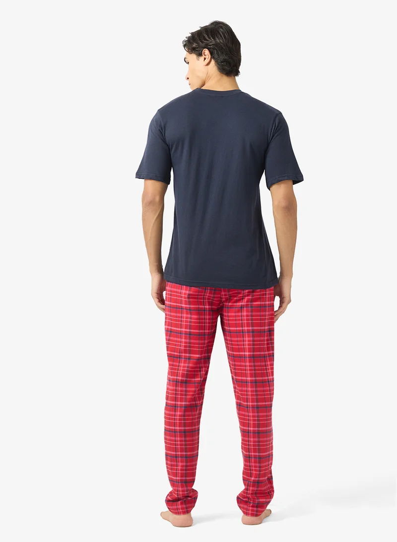 Robert Wood Nightwear T-Shirt & Pants Set