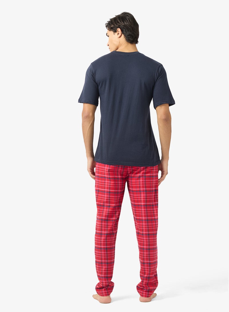 Robert Wood Nightwear T-Shirt & Pants Set - Image 2
