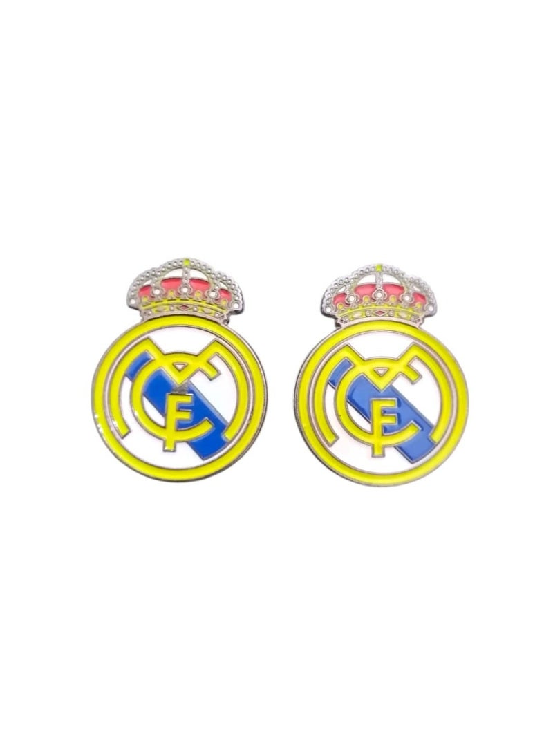 2 Pieces of Real Madrid Metal Sticker for Mobile or Any Smooth Surface - Image 2