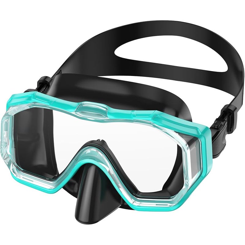 W WSTOO WSTOO 3 Window Snorkel Mask Anti Fog No Leakage,Diving Mask HD Wide View,Snorkeling Mask for Adults and Teenagers Scuba Dive Swim Snorkeling Goggles Masks - Image 1