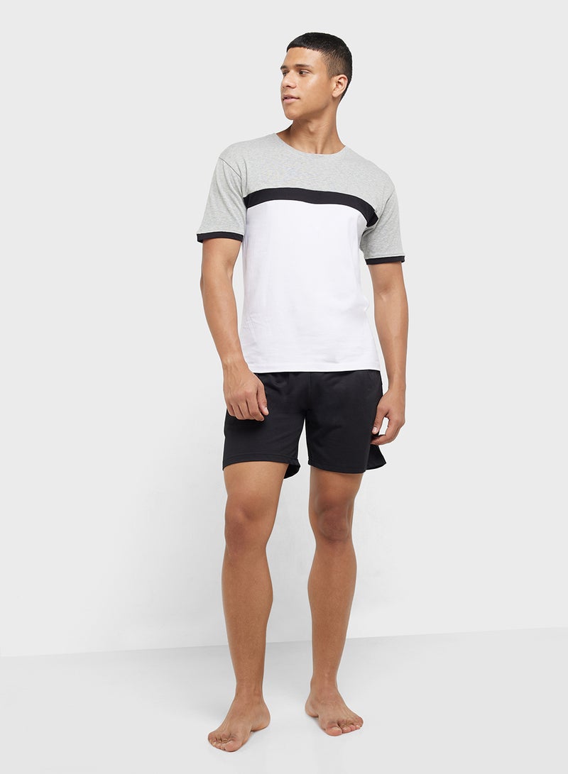 Seventy Five Nightwear T-Shirt & Shorts Set  - Image 5