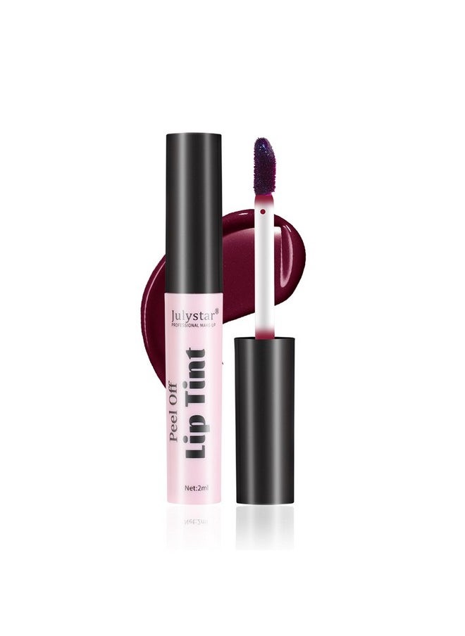 SWETIYOU SWETIYOU Peel Off Lip Stain, Long Lasting Waterproof and Transfer Proof Lip Tint, Matte Finish Peel Off Lip Stain, Non-stick Cup Peel Off Lipstick Lip Makeup for Women Girls  - Image 1