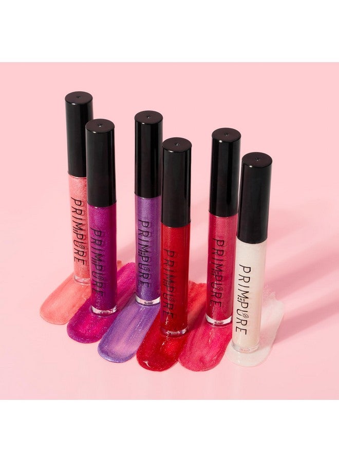 بريم اند بيور مجموعة ملمع الشفاه Prim and Pure Mineral Play (عبوة من 5 قطع) - ملمع شفاه للأطفال طبيعي 100%، عضوي، غير سام، صنع في الولايات المتحدة الأمريكية - Image 4