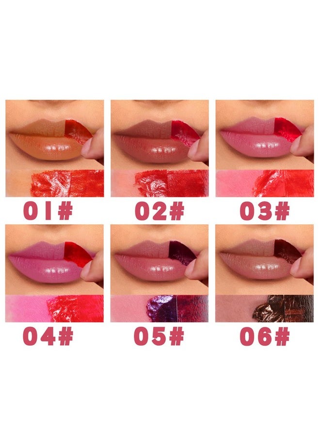 SWETIYOU SWETIYOU Peel Off Lip Stain, Long Lasting Waterproof and Transfer Proof Lip Tint, Matte Finish Peel Off Lip Stain, Non-stick Cup Peel Off Lipstick Lip Makeup for Women Girls  - Image 4