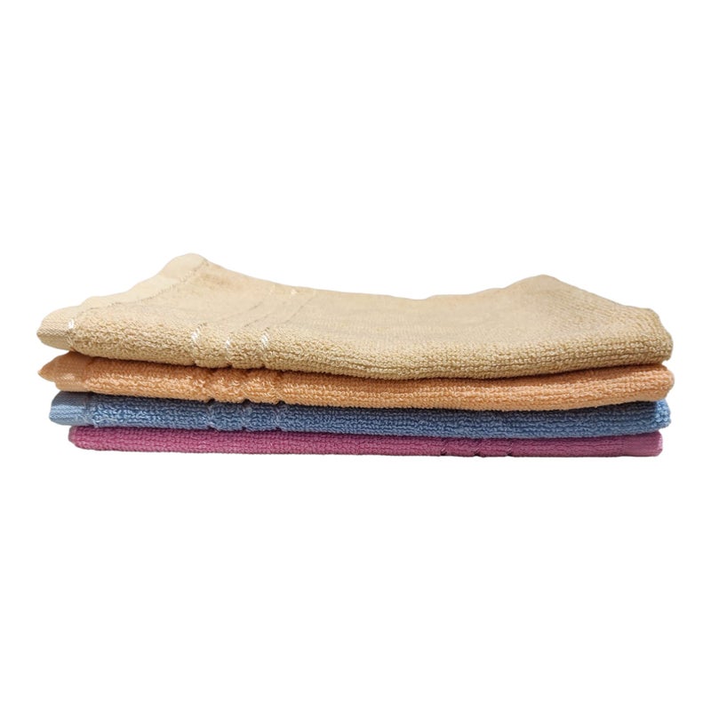 R&P 100% Cotton Pack of 7 Piece Hand Towels, 350GSM, Ultra Soft, Super Absorbent, Antibacterial & Quick Dry Hand Towels for Gym, Exercise, Kitchen, Office, Workout, face Cleaning - Image 5