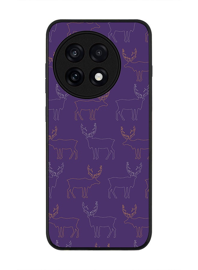 Stylizedd For OnePlus 13R / Ace 5 Pro Case,Slim fit Camera Protection, Shockproof Thin Phone cover  - Purple Moose