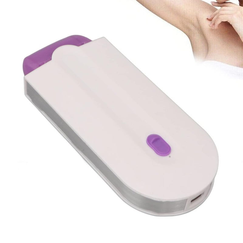 klarako Electric Hair Removal Machine, USB Women Body Hair Shaver Waterproof Hair Removal Device Compact Hair Shaver Remover Trimmer Epilator Hair Removal Trimmer - Image 1