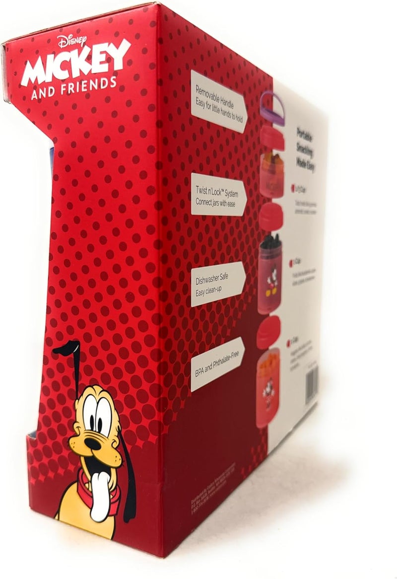 Whiskware Mickey and Friends Snack Containers Set - Image 4