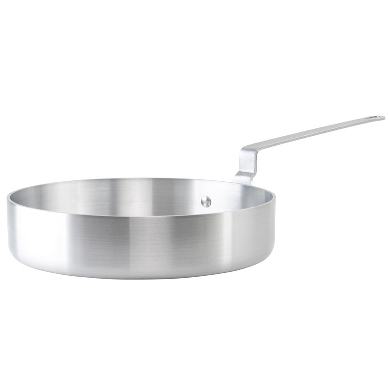 Winco Winware Professional 5 Quart Aluminum Saute Pan - Image 2