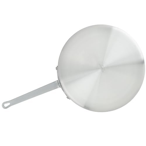 Winco Winware Professional 5 Quart Aluminum Saute Pan - Image 4