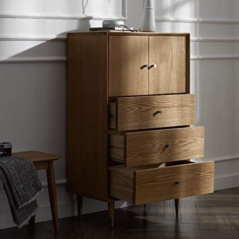 RZDEAL 8 قطع 079x098 مقبض خزانة نحاسي صلب برونزي عتيق مخروط حذاء كتاب درج مقبض - Image 4