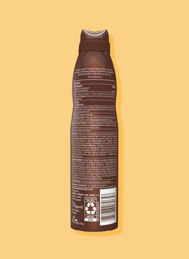 Hawaiian Tropic Hawaiian Tropic Tanning Clear Spray SPF30 149g