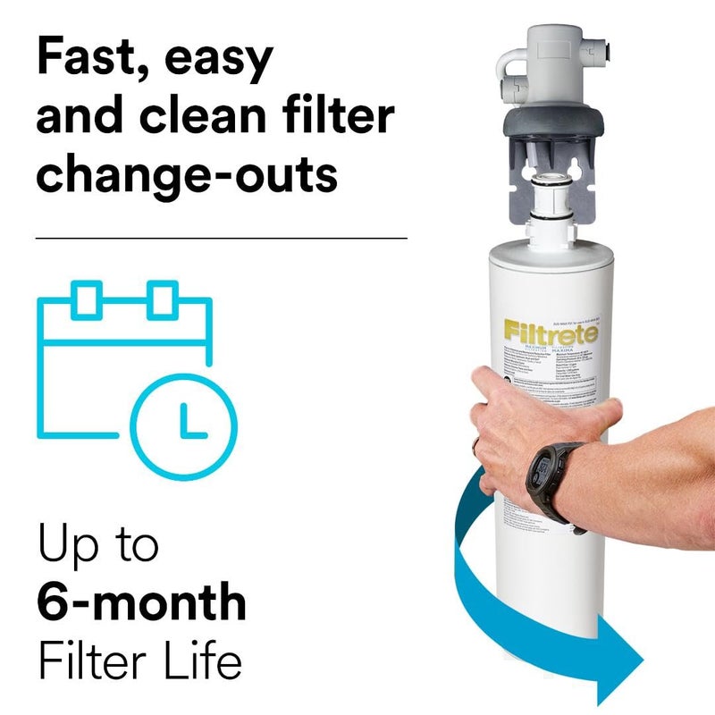 FILTRETE Filtrete Maximum Under Sink Water Filtration System 3US-MAX-S01  - Image 4
