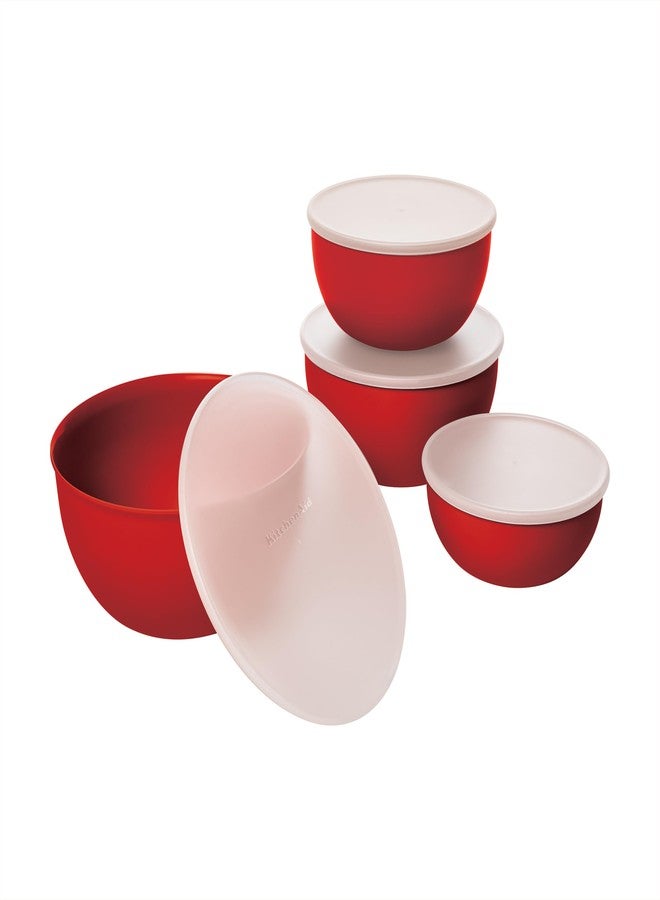 KitchenAid Prep Bowls with Lids, Set of 4 - Image 1