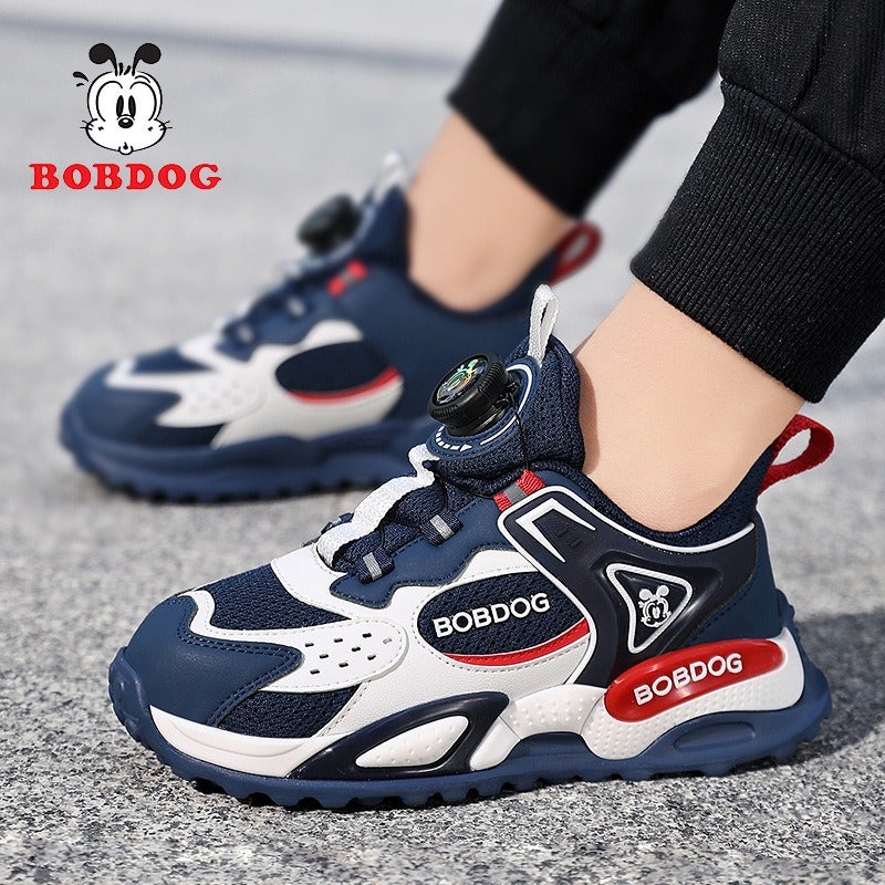 BOBDOG حذاء رياضي أطفال بشبكة قابلة للتنفس - حذاء مريح بsole ناعم للجنسين
