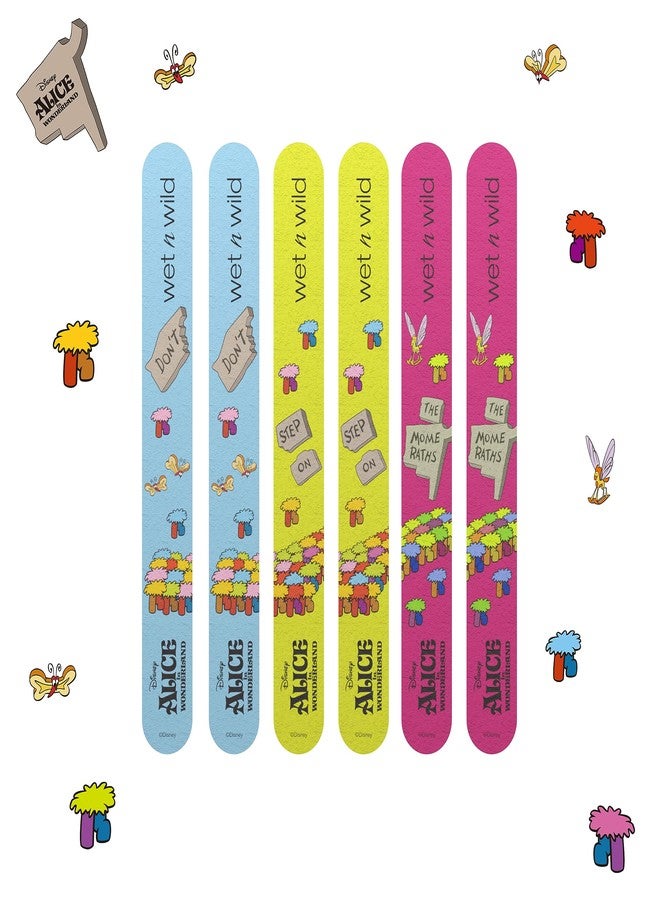 wet n wild Where Am I? 6-Piece Nail File Set Alice In Wonderland Collection - Image 1