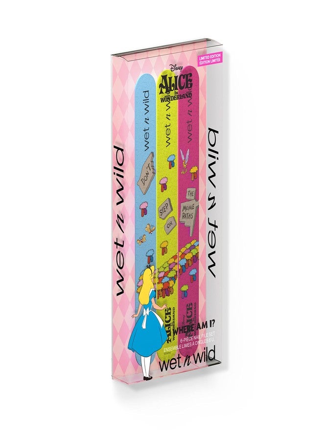 wet n wild Where Am I? 6-Piece Nail File Set Alice In Wonderland Collection - Image 4