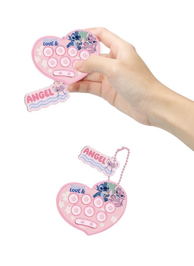 Disney Stitch Whack-A-Mole Game Key Chain 9 X 7  - Image 1