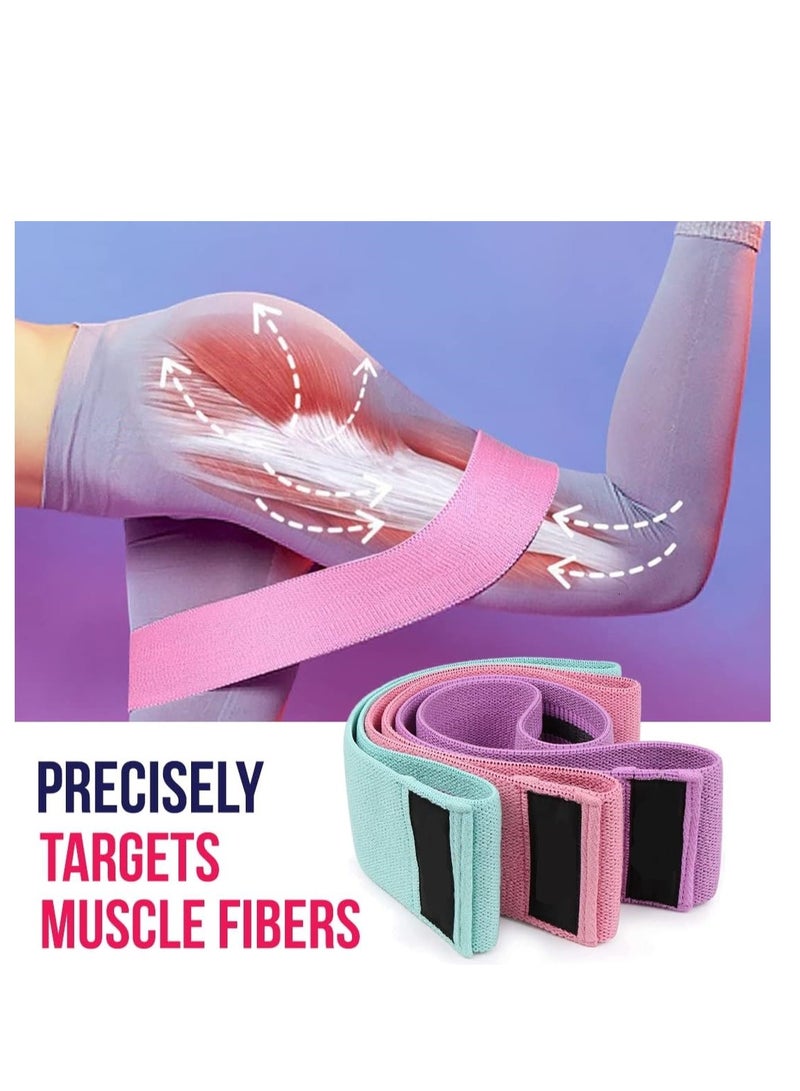 Dubkart 3-Piece Resistance Band Set 13.6x1x3.15inch - Image 3