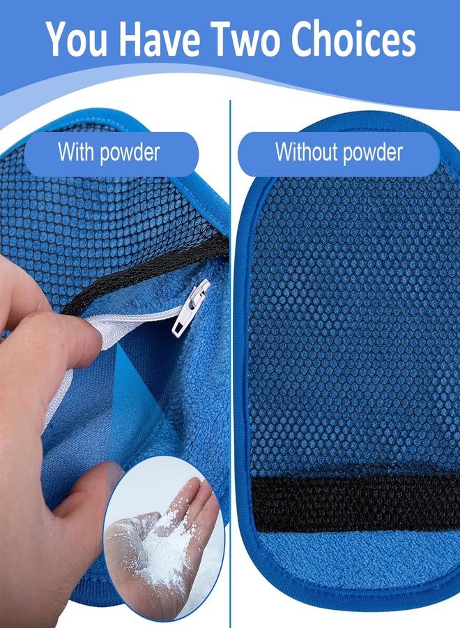 Proberos® 2 Pcs Sand Remover for Beach, Soft Sand Wipe Off Mitts- Beach Sands Remover Cleaner Mitts Bag for Beaches Activities Volleyball Sandboxes - Image 4