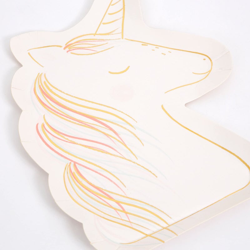 73Hours Disposable Birthday Party Plates, Pack of 8 Fun Shaped Disposable Plates for Party, Kidâ€™s Birthday Paper Plates - Image 2