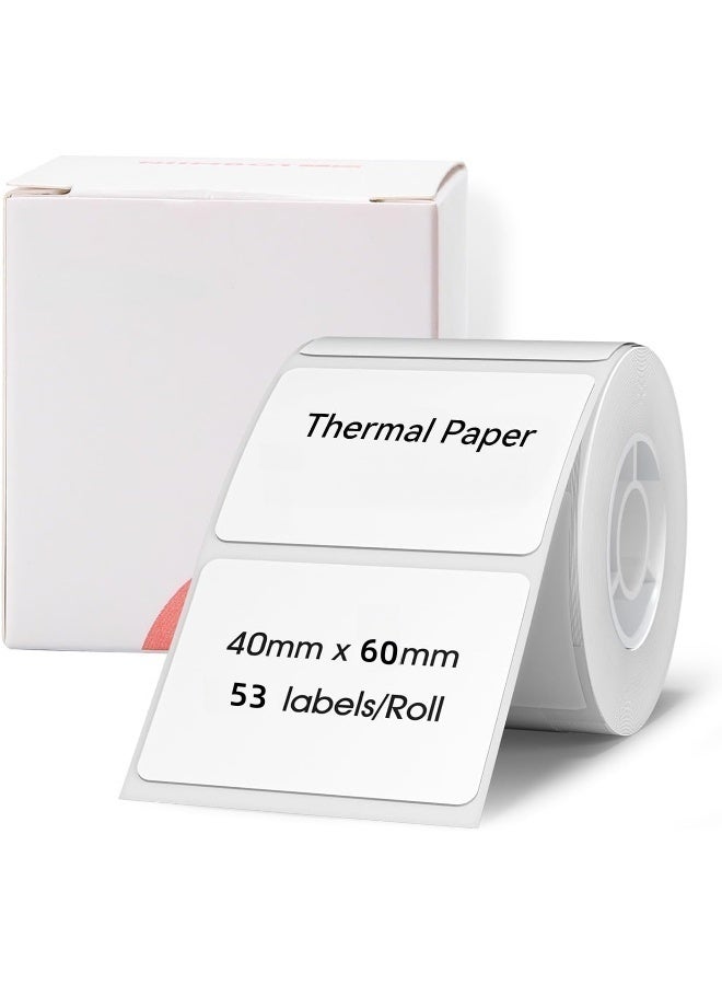 Saudi Select Label Maker Thermal Sticker, Waterproof, Oil-Proof and Tear-Proof, 3 Rolls of Self-Adhesive Thermal Labels (40*30mm/285sheets, 50*30mm/336sheets, 40*60mm/119sheets.) - Image 4