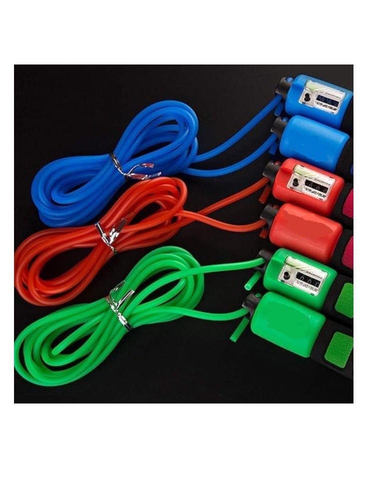 Generic Jump Ropes with Automatic Counter 2.6m Adjustable Length Skipping Rope with Non-Slip Comfortable Foam Handles Ideal for Fitness Cardio & Home Workouts (Color May Vary) - Image 5