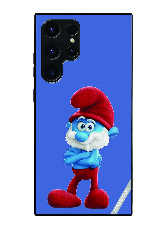 COVERSCART Protective Case Cover For Samsung Galaxy S25 Ultra Smurf Design Multicolour