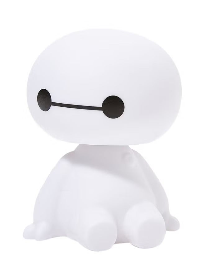 World Cartoon Baymax Robot Shaking Head Car Figure Ornaments Interior Auto Decorations Toy 6.5x8.5cm  - Image 1
