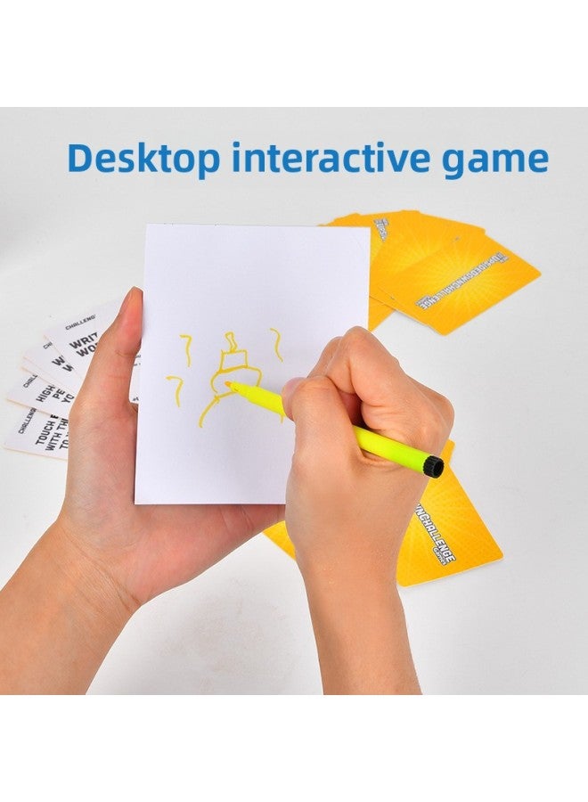 Children's Desktop Puzzle Game Upsidedownchallenge Game Upside Down Glasses Family Interactive Play-Color:Intellectual Reversing Glasses - Image 4