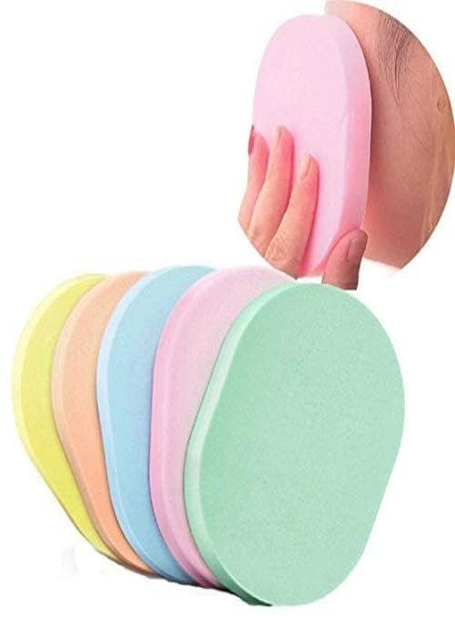 RIXTEC Face Cleansing Sponge Puff Makeup Washing Pad Deep Cleansing & Exfoliating Facial Sponge - Assorted Color Pack of 4 - Image 2