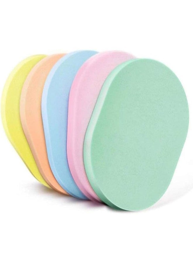 RIXTEC Face Cleansing Sponge Puff Makeup Washing Pad Deep Cleansing & Exfoliating Facial Sponge - Assorted Color Pack of 4 - Image 1