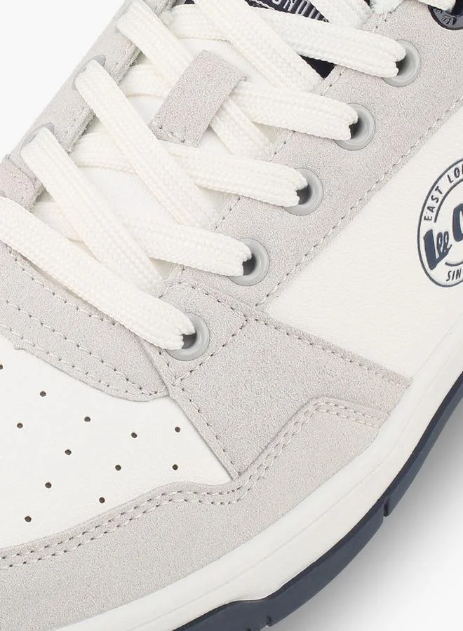 Lee Cooper WHITE Women Lace-Up Ankle Sneakers for Women | Best Price UAE